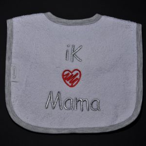 Slabbetje I love mama
