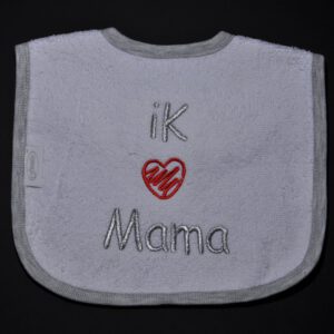 Slabbetje I love mama