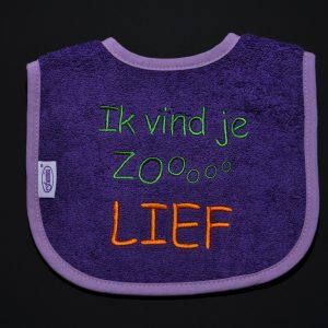 Slabbetje Ik vind je zooo lief