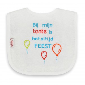 Funnies Slabbetje Bij mijn tante is het altijd feest
