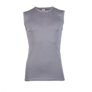Beeren Heren Mouwloos Shirt Grijs en Grijs Melee M3000