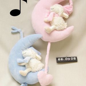 Muziekknuffel Schaapje Roze (Pluche)