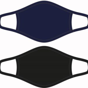 Mondkapjes Beeren Bodywear Heren zwart/marine maat M
