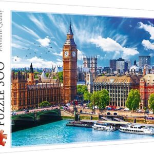 Puzzel Zonnige dag in Londen: 500 stukjes (37329)