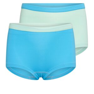 Mix en Match meisjes boxer turquoise-mint 2-pack