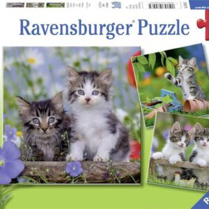 Ravensburger puzzel katten – 3×49 stukjes (080465)