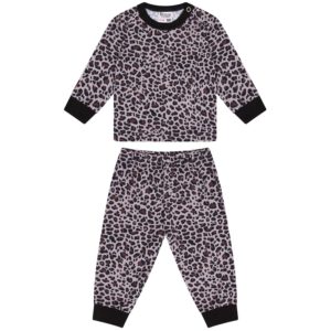 Beeren baby pyjama Leopard Bruin